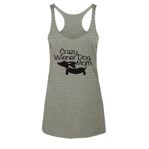Crazy Wiener Dog Mom Shirt, The Smoothe Store