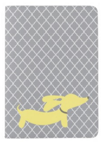 Pink or Yellow Dachshund Passport Cover, The Smoothe Store