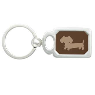 Dachshund Key Rings for Doxie Dads, The Smoothe Store
