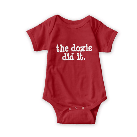 The Doxie Did It | One Piece Baby Onesie, The Smoothe Store