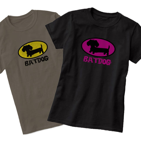 Batdog Dachshund Shirt | Wiener Dog Super Hero
