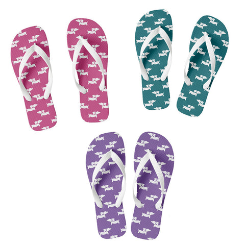 Dachshund Flip Flops Thong Style, The Smoothe Store