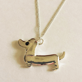 Dachshund Pendant Necklace, The Smoothe Store