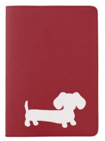 Dachshund Passport Holder in Pink, Teal, Navy or Red, The Smoothe Store