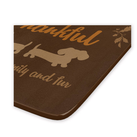 Wiener Dog Thanksgiving Day Cutting Board, The Smoothe Store
