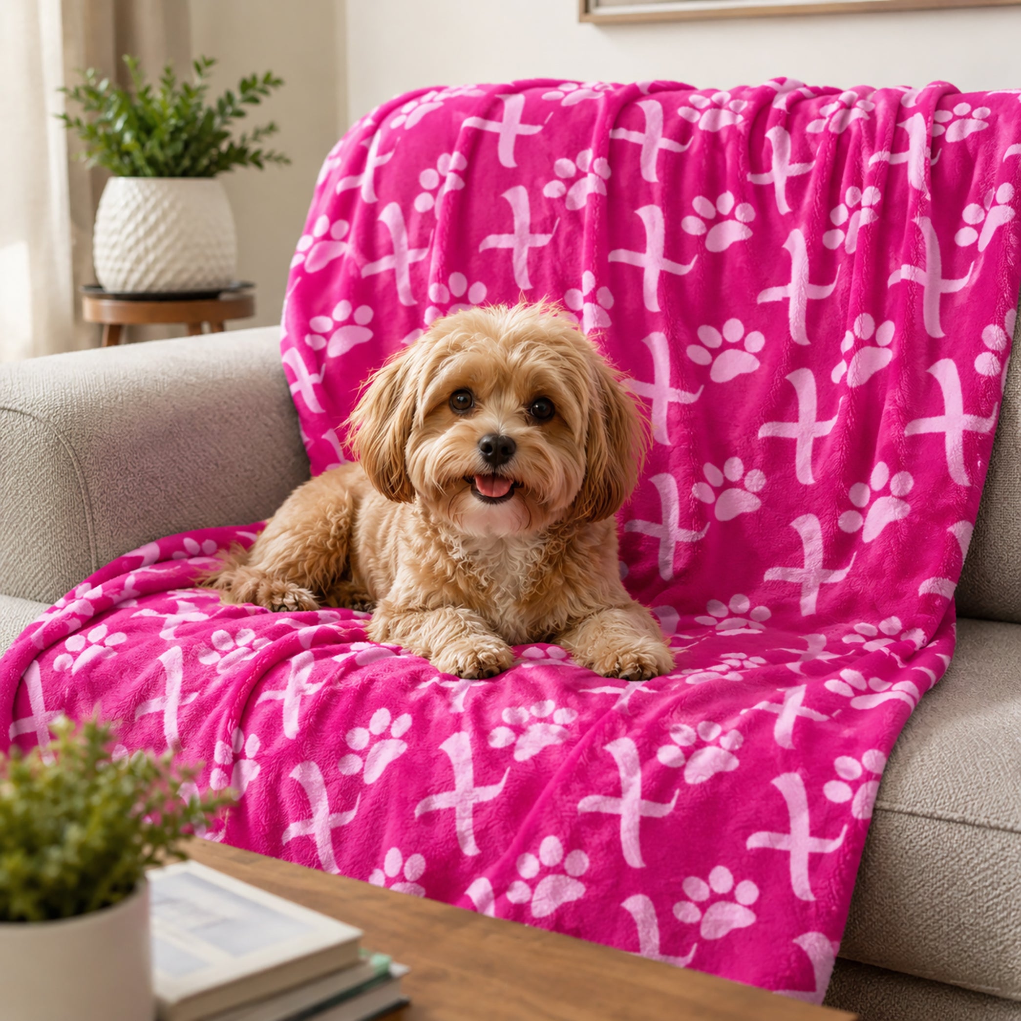 XOXO Puppy Love Dog Blankets