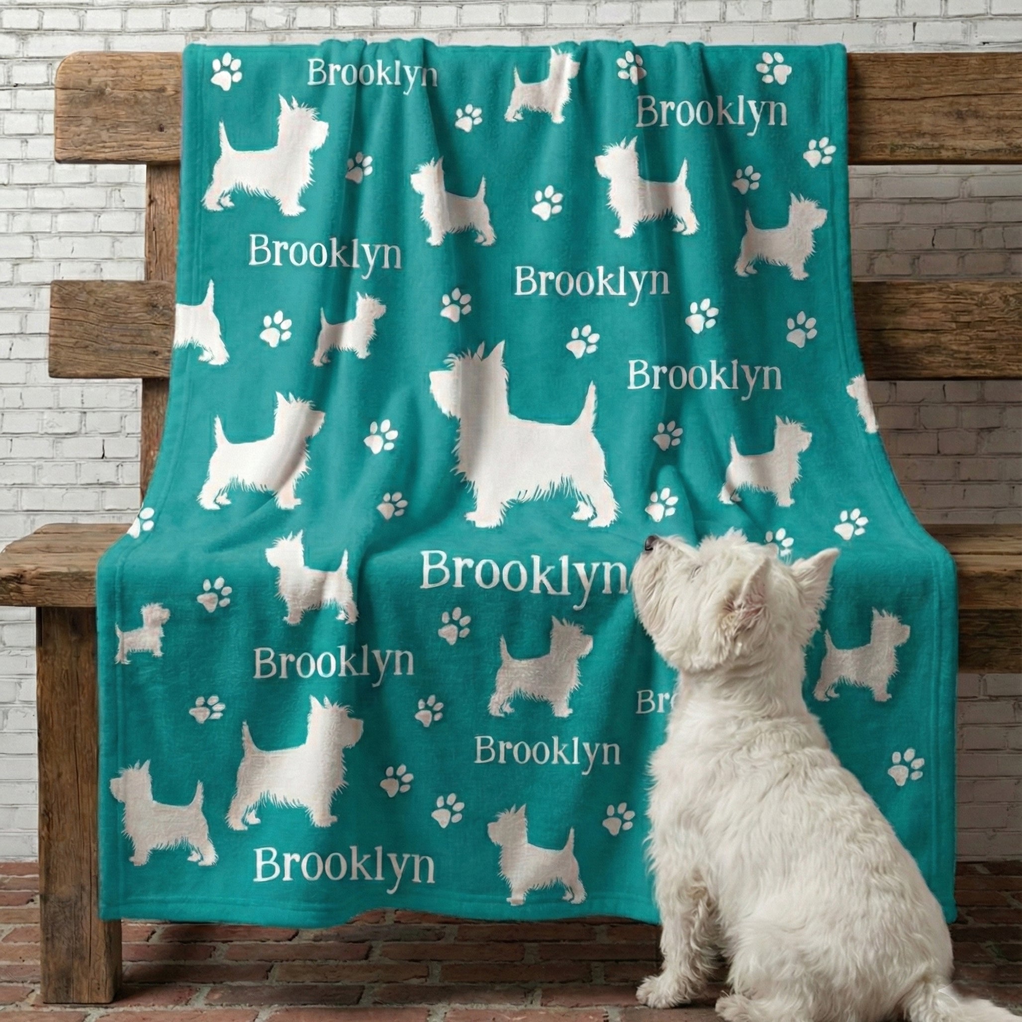 Lots of Breeds - Personalized Dog Blanket