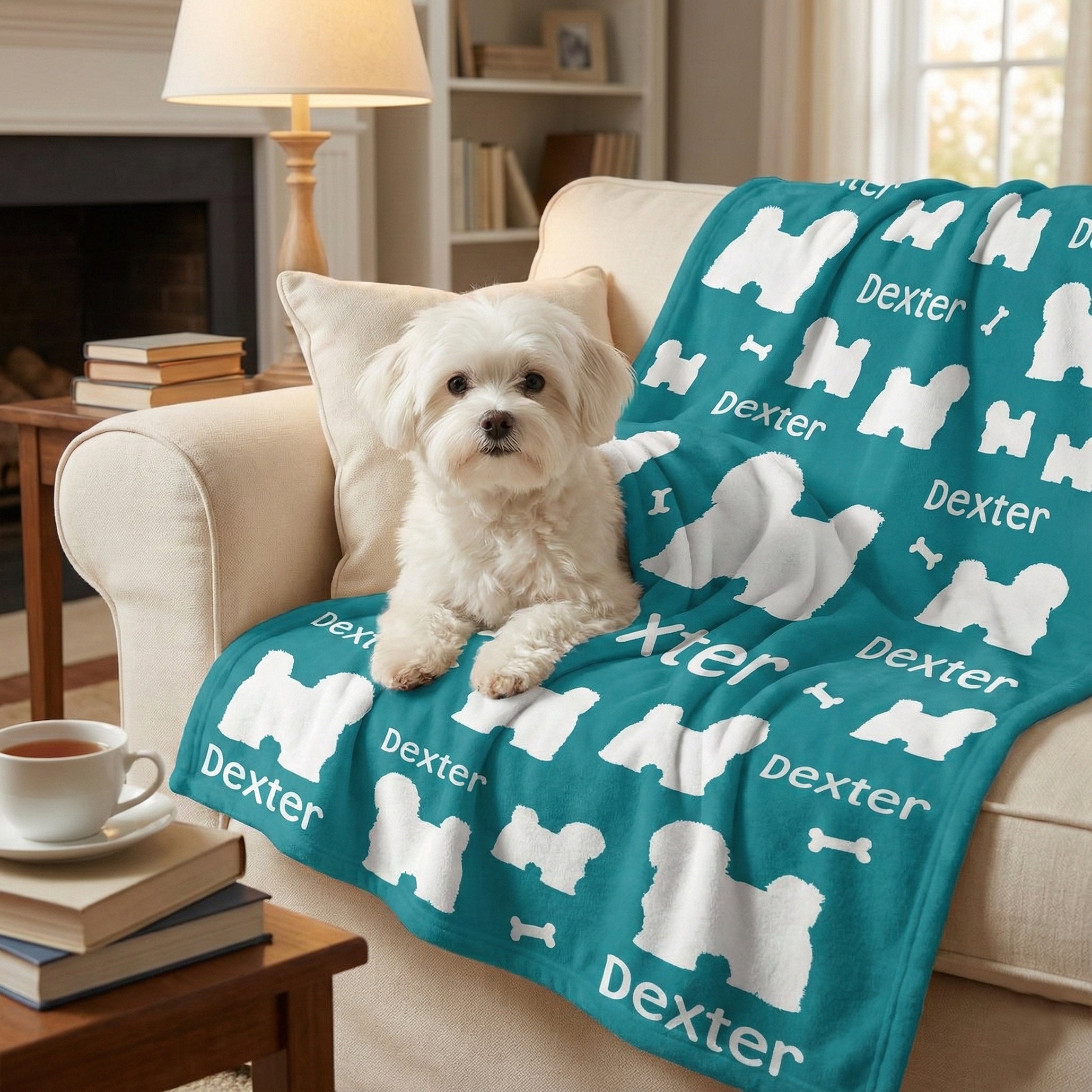Lots of Breeds - Personalized Dog Blanket