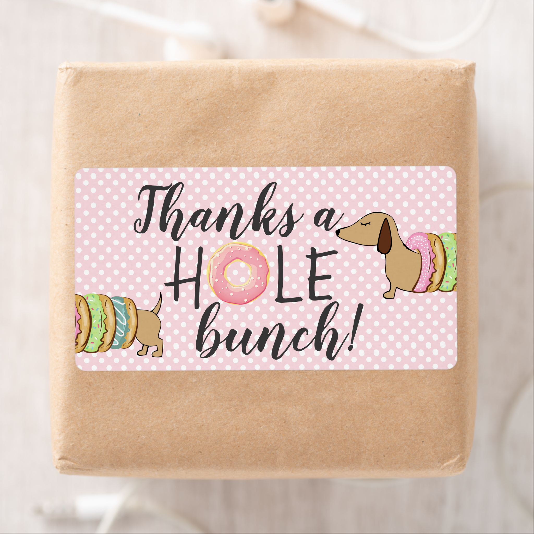 Dachshunds & Donuts Party Supplies and Gifts