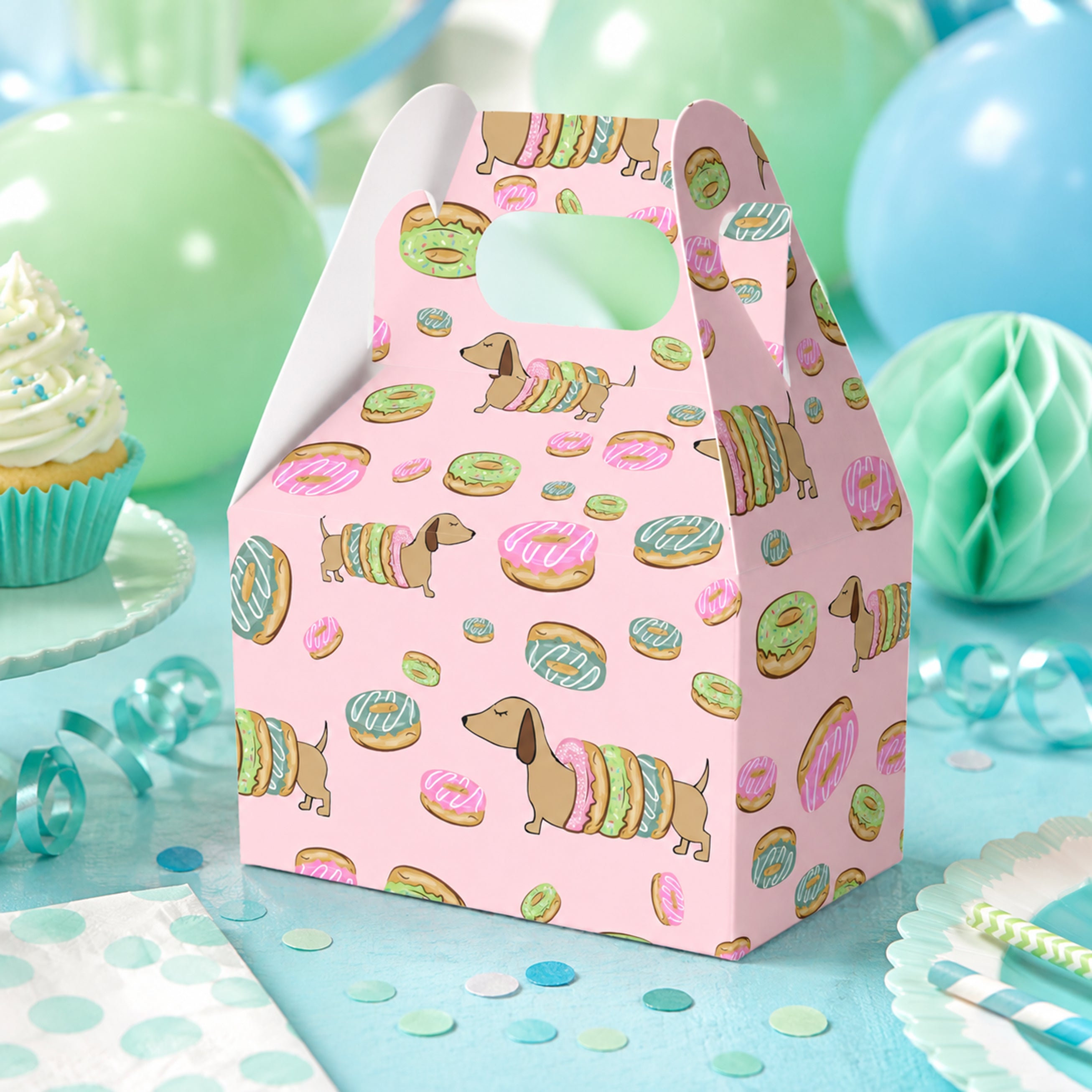 Dachshunds & Donuts Party Supplies and Gifts