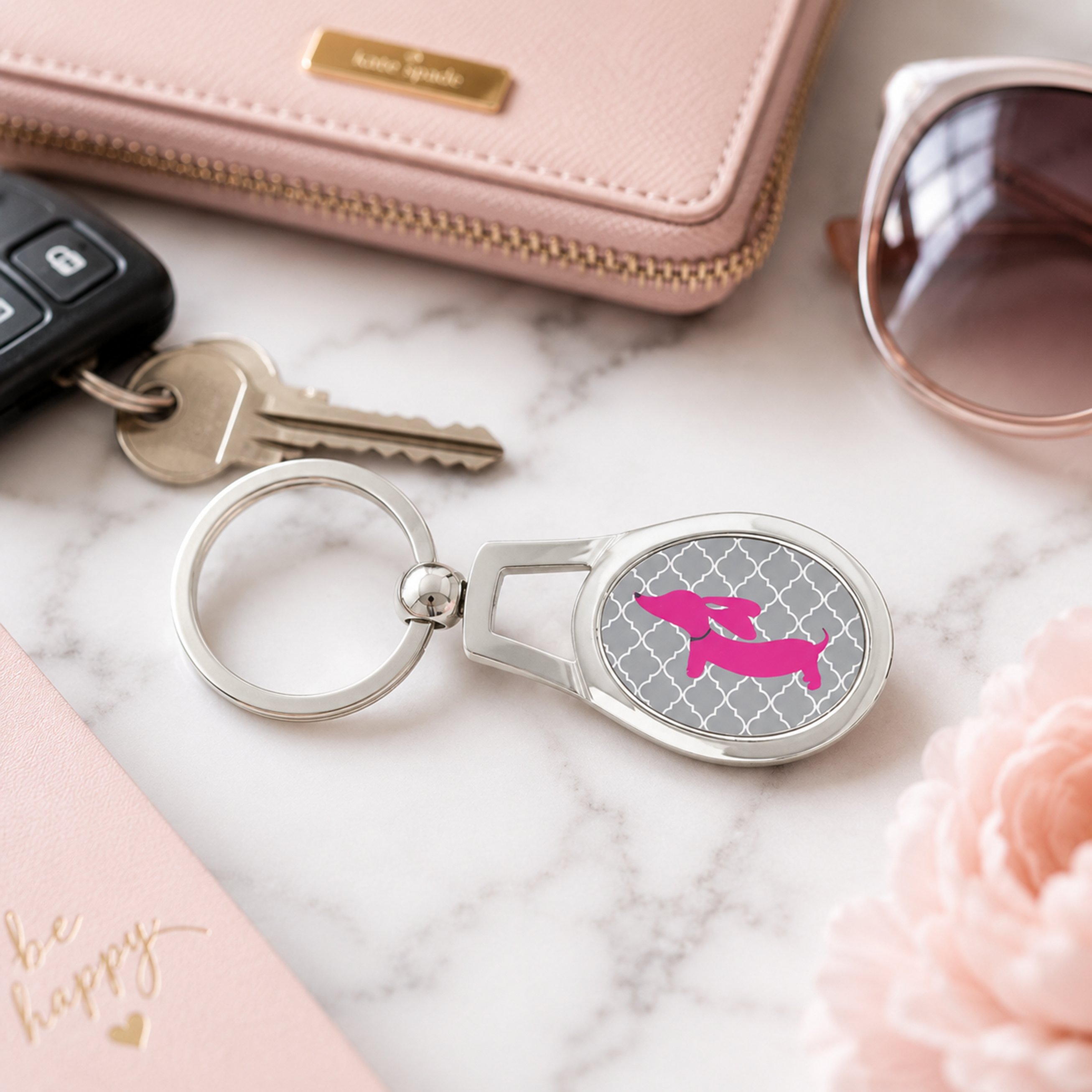 Dachshund Keychain | Doxie Mom Gift