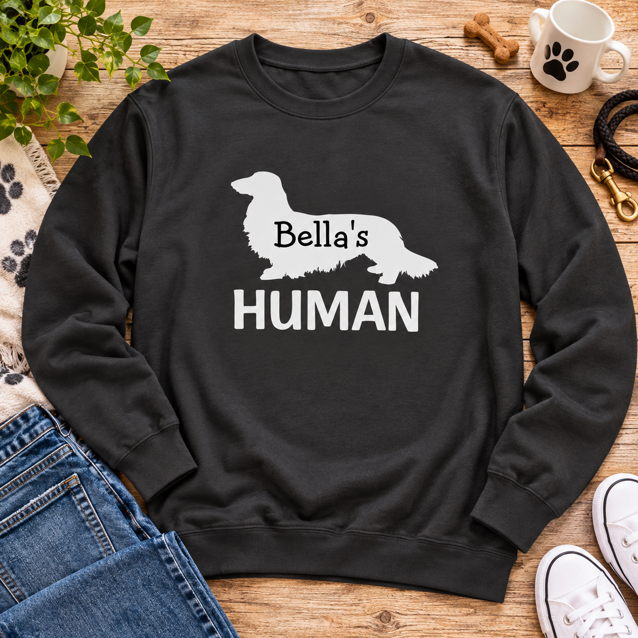 Personalized Dachshund Mom & Dad Shirts