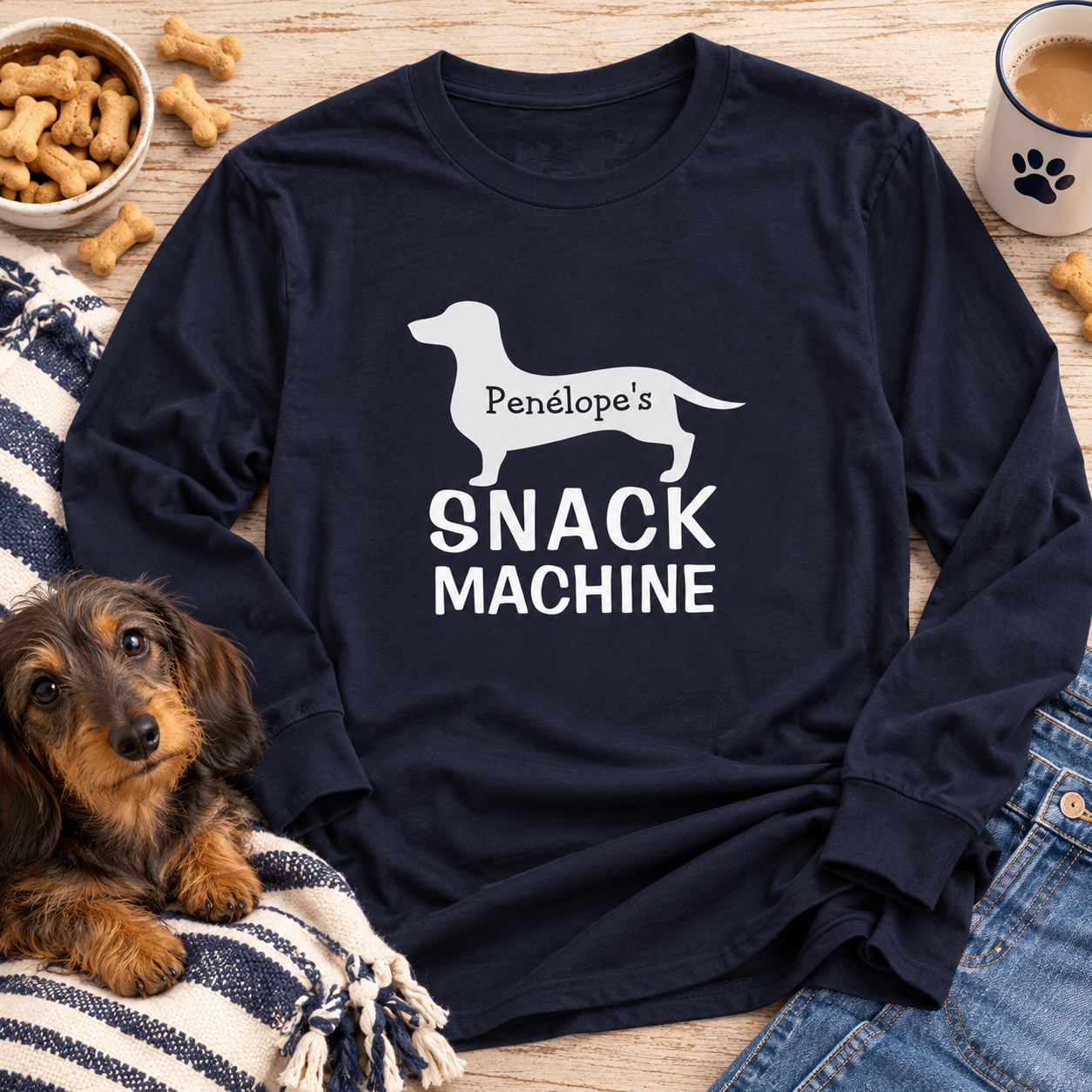 Personalized Dachshund Mom & Dad Shirts