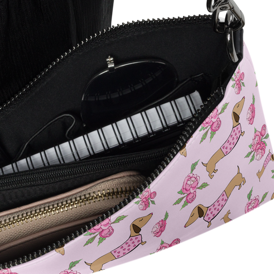 dachshund bag - inside
