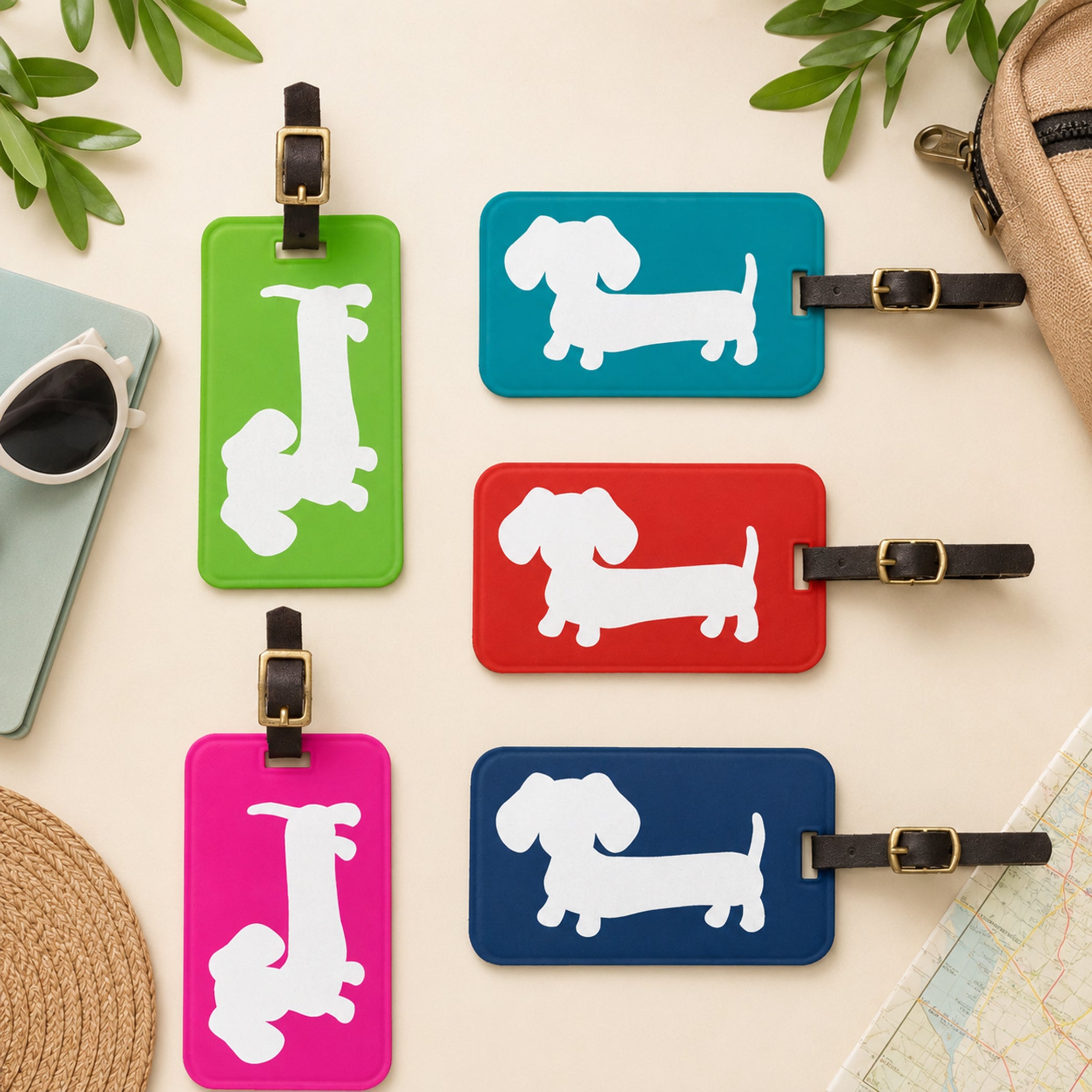 Dachshund Luggage Tags | Lots of Colors