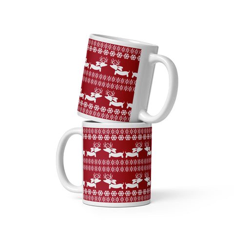 Dachshund | Ugly Sweater Coffee Mug
