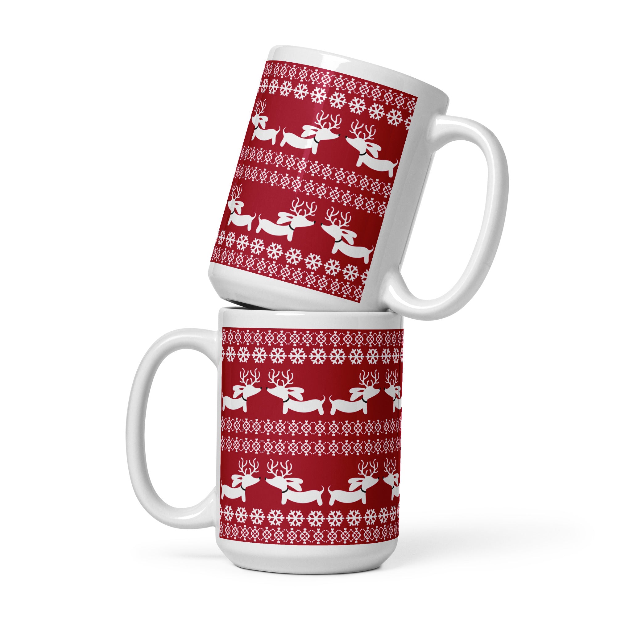 Dachshund | Ugly Sweater Coffee Mug