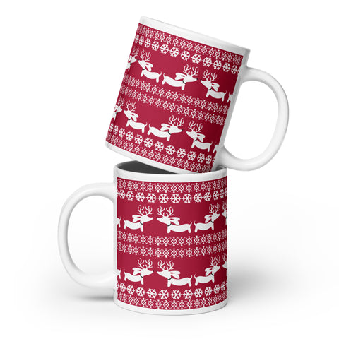 Dachshund | Ugly Sweater Coffee Mug