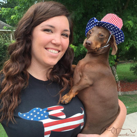 American Wiener Dog Shirt, The Smoothe Store