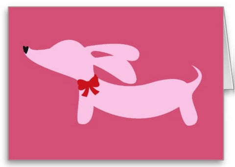 Dachshund Greeting Cards Variety Pack, The Smoothe Store