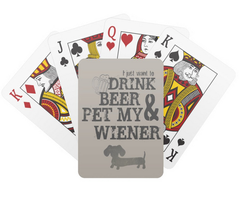 Deck of Dachshund Playing Cards