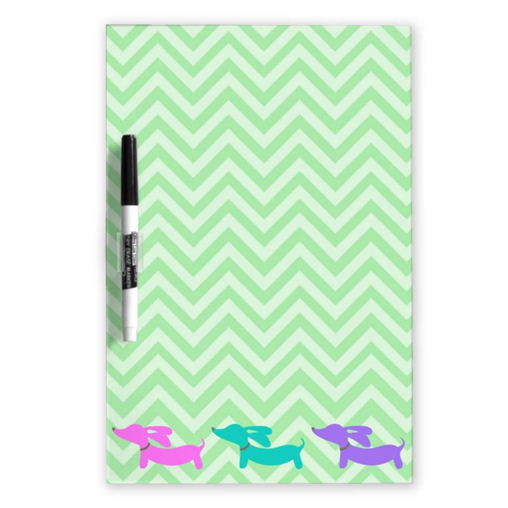 Wiener Dog Dry Erase Board, The Smoothe Store