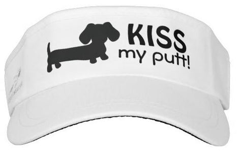 Kiss My Putt Golf Visor