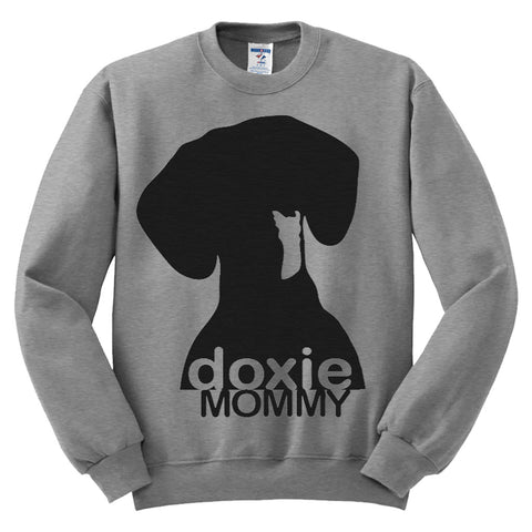 Doxie Mommy Sweatshirt for Wiener Dog Moms