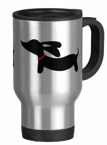 Dachshund Travel Coffee Mug - Lots of Colors, The Smoothe Store