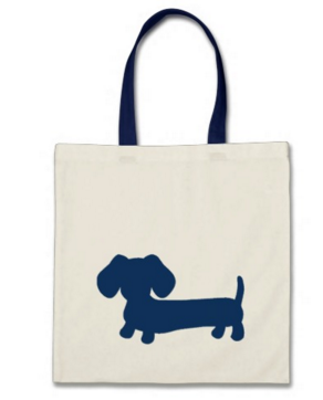 Small Doxie Tote Bags, The Smoothe Store