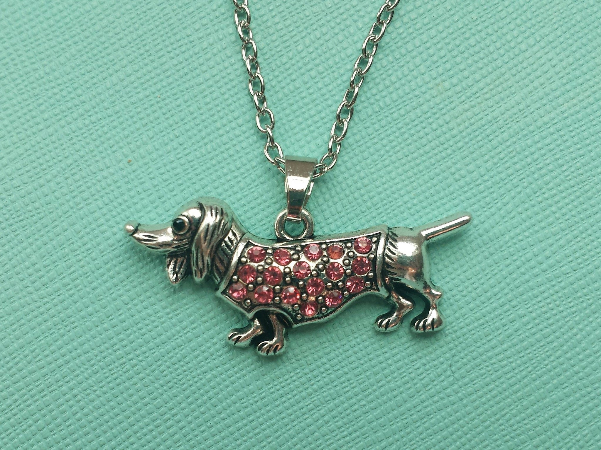 Wire Haired Dachshund Necklace - Silver Dachshund Pendant, Weenie Dog  Jewelry – WeeShopyDog