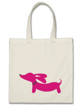 Small Doxie Tote Bags, The Smoothe Store