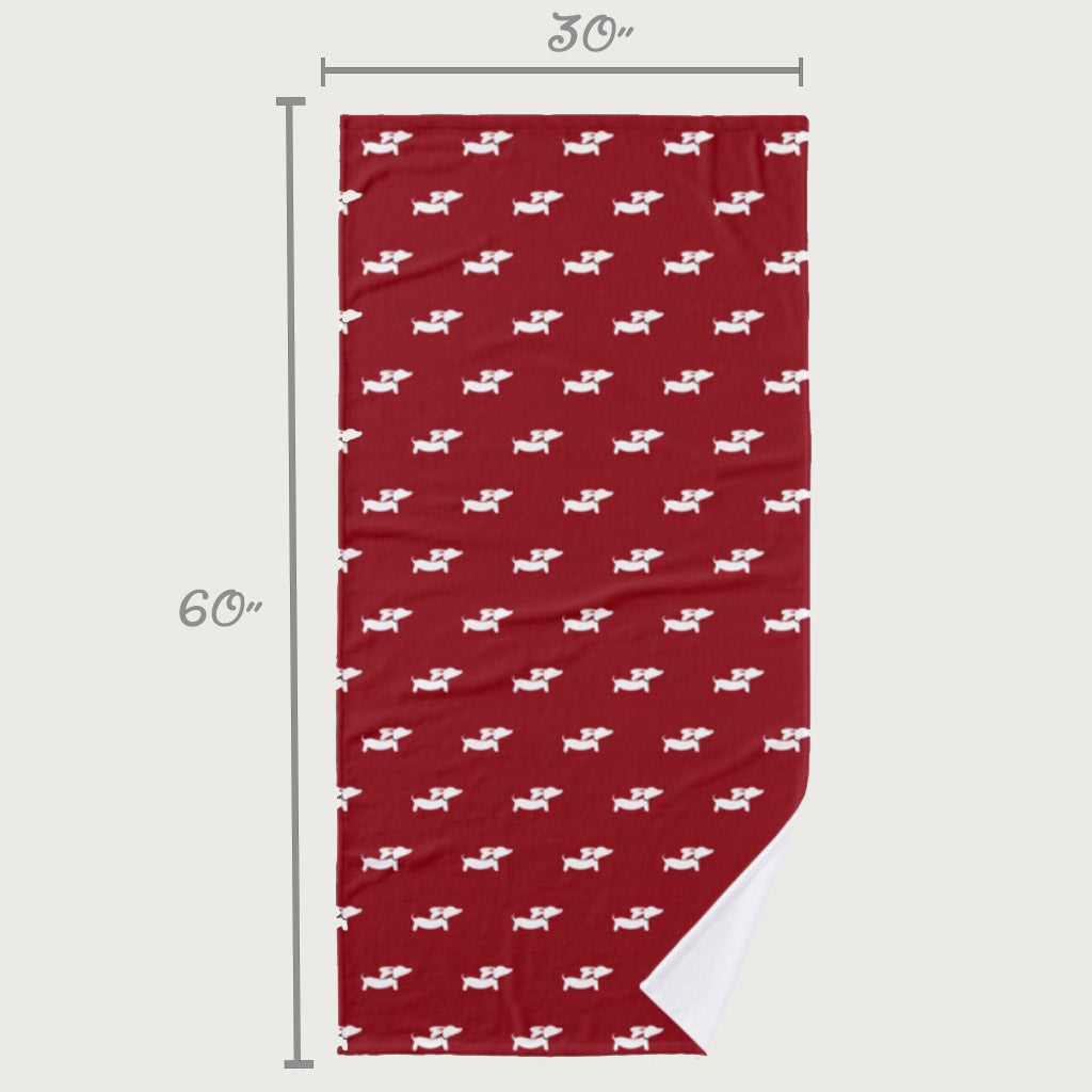 Dachshund Bathroom Towel Sets, The Smoothe Store