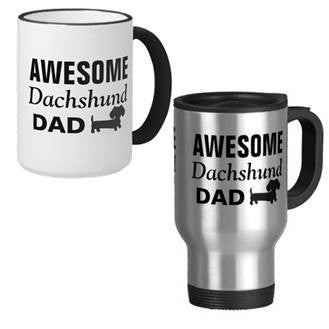 Awesome Dachshund Dad Mug