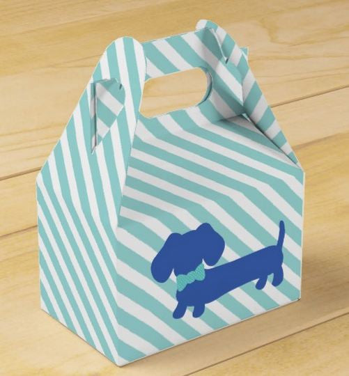 Wiener Dog Party Gift Boxes, The Smoothe Store