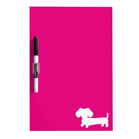 Dachshund Dry Erase Boards - Lots of Color Choices, The Smoothe Store