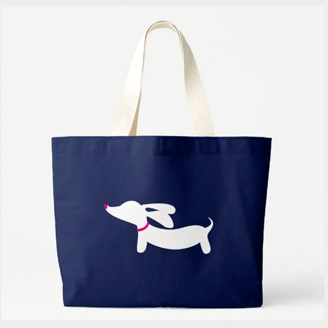 Jumbo Wiener Dog Tote Bag