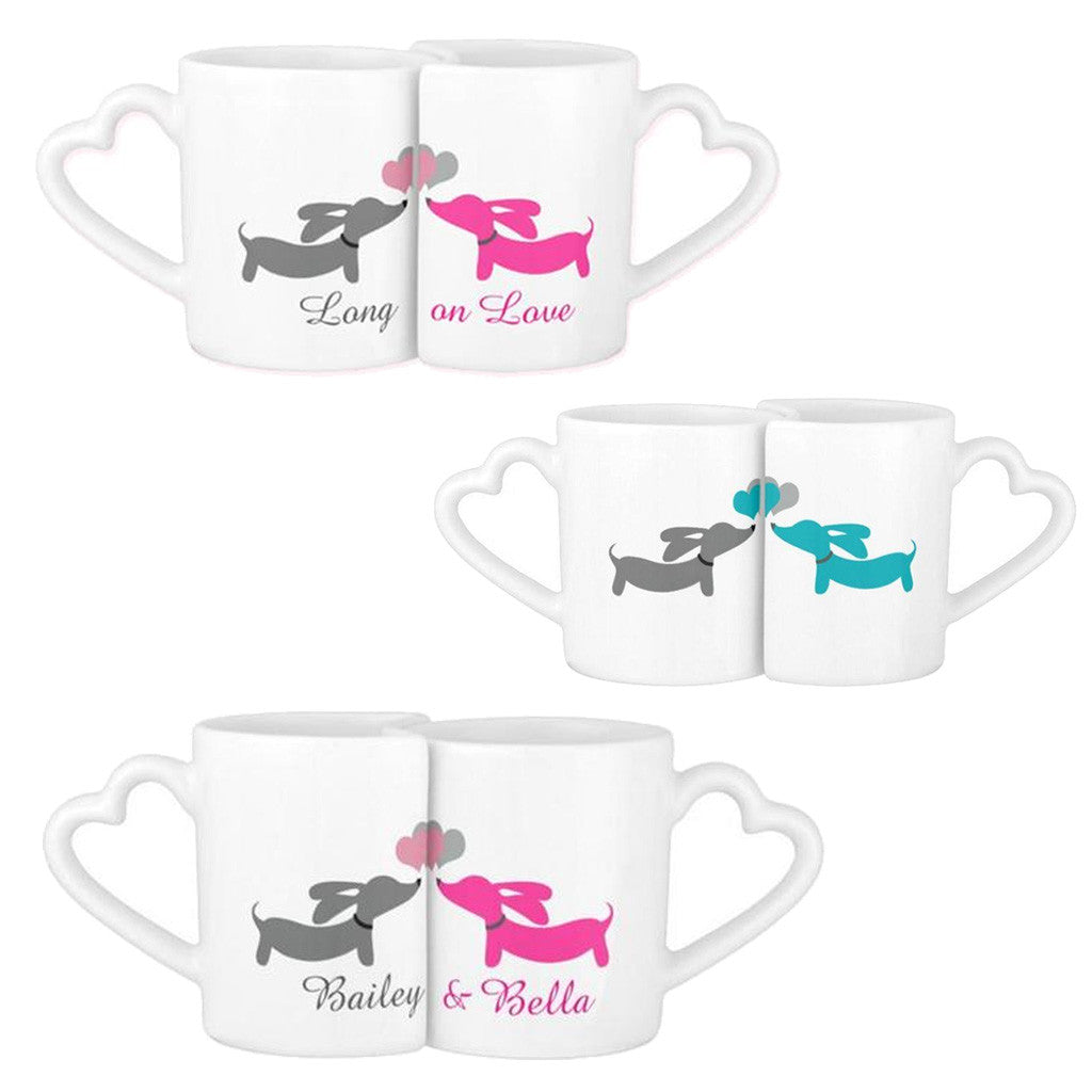 Long on Love Dachshund Mug Set, The Smoothe Store