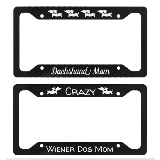 Dachshund Mom License Plate Frame, The Smoothe Store