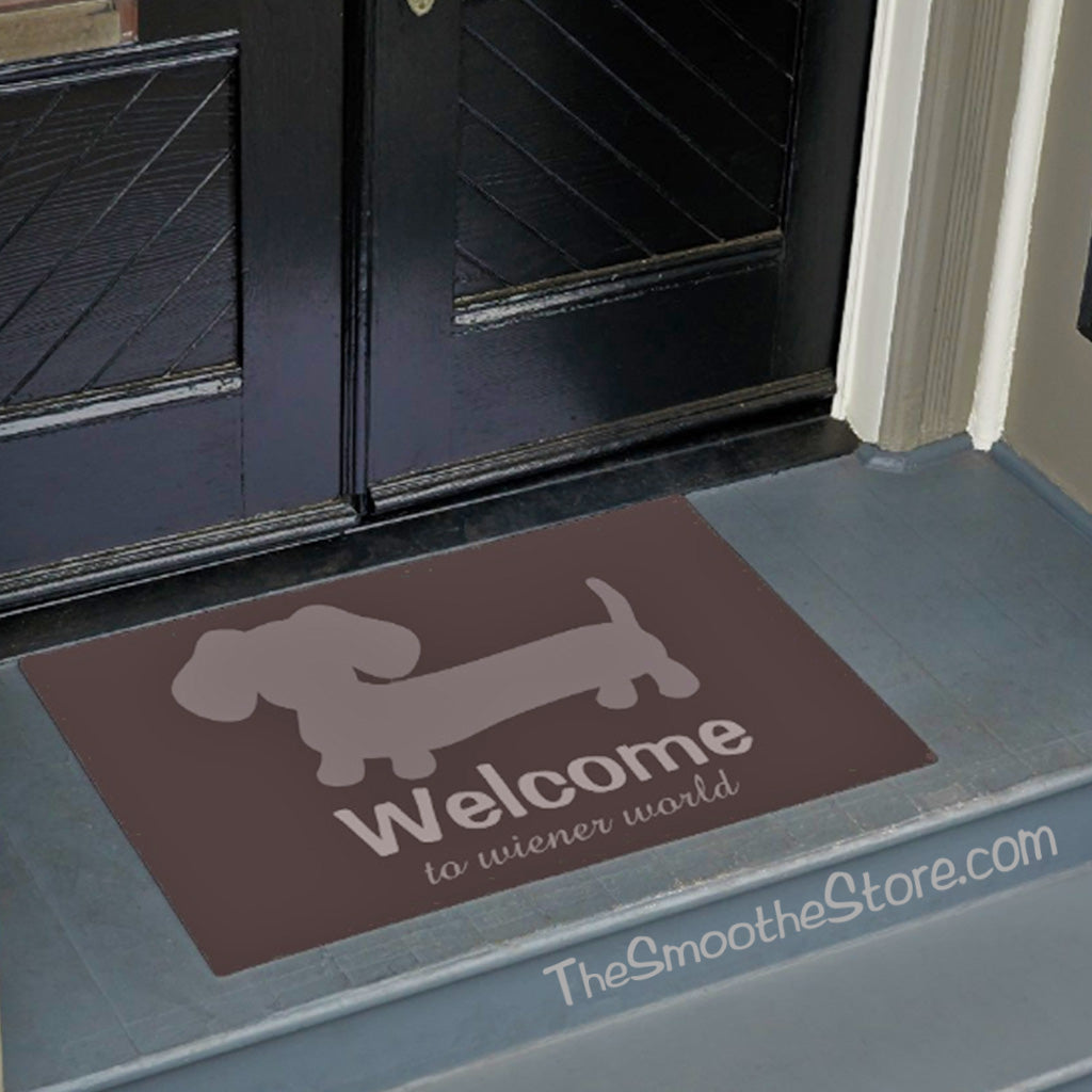 Wiener dog doormat hotsell