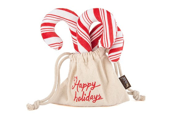 Dog Christmas Toys - Candy Cane and Gingerbread Man, The Smoothe Store