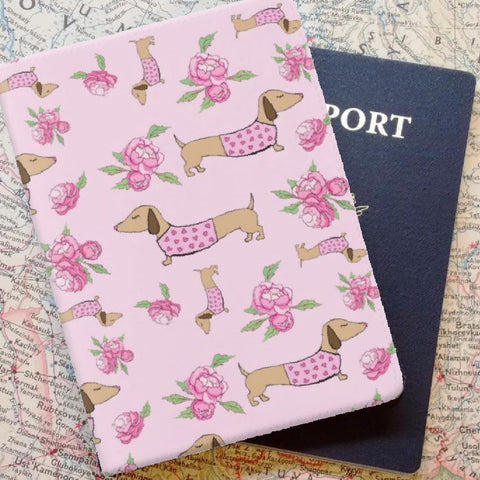 Wiener Dog Passport Holder | Doxie Mom Gift