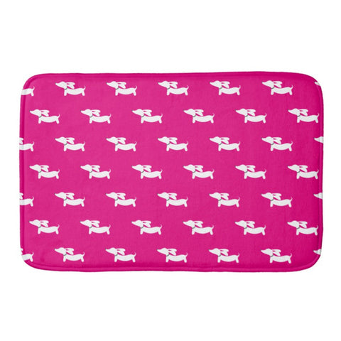 Dachshund Bath Mat, The Smoothe Store