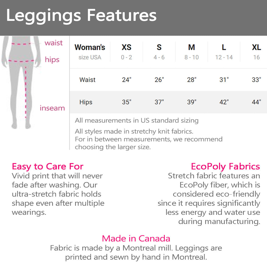 Capris Leggings Dachshunds and Floral Print, The Smoothe Store