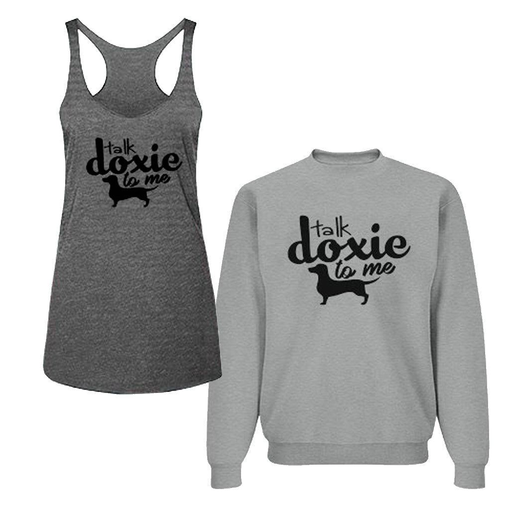 Talk Doxie to Me Dachshund Shirt, The Smoothe Store