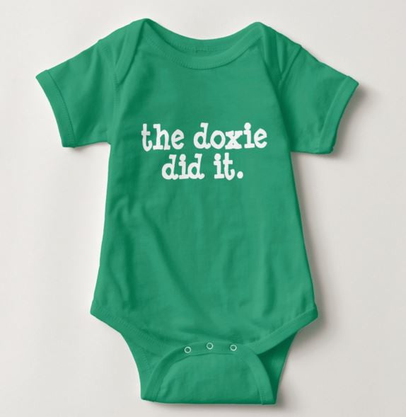 The Doxie Did It | One Piece Baby Onesie, The Smoothe Store