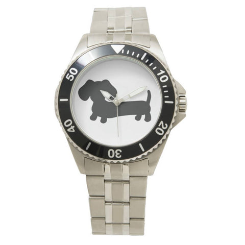 Men's Stainless Steel Dachshund Watch, The Smoothe Store