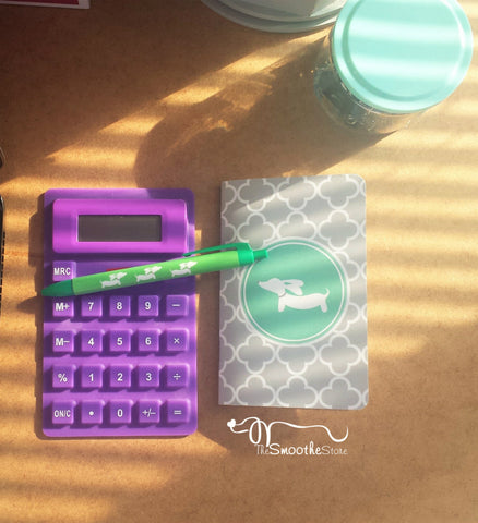 Mini Wiener Dog Pocket Note Books, The Smoothe Store