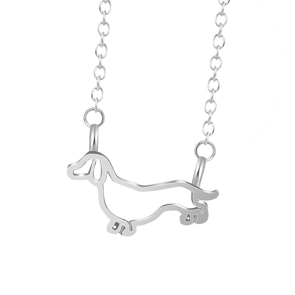 Wiener Dog Pendant Necklace, The Smoothe Store