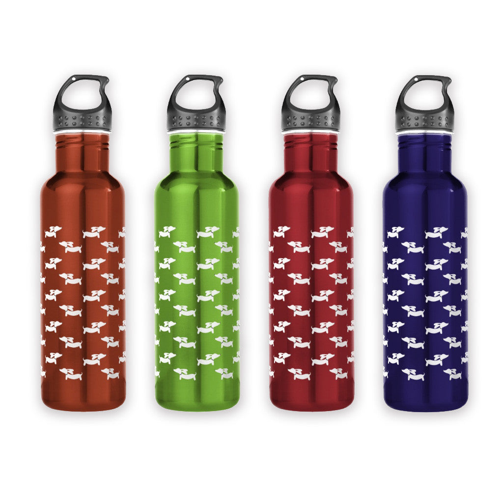 Stainless Steel Wiener Dog Water Bottles, The Smoothe Store